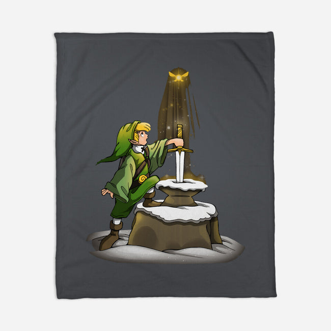 Sword Hero-None-Fleece-Blanket-Vallina84