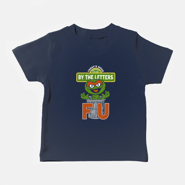 Grouchy Letters-Baby-Basic-Tee-Nemons