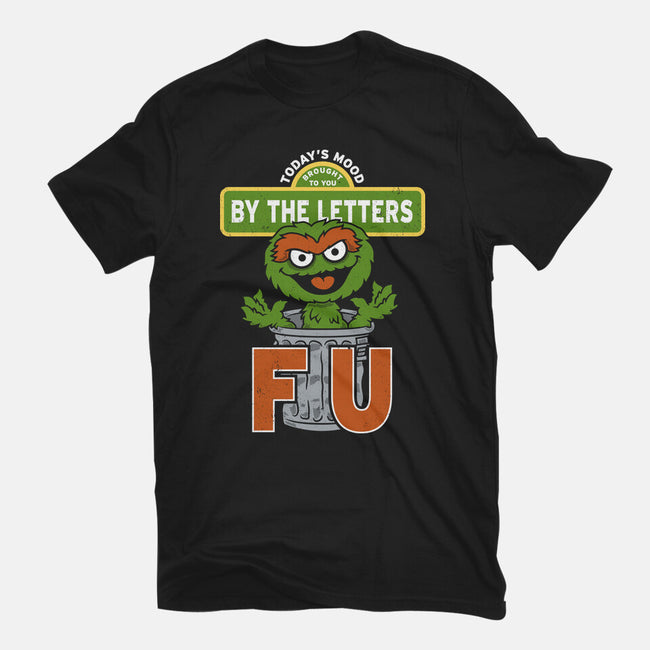 Grouchy Letters-Youth-Basic-Tee-Nemons