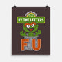 Grouchy Letters-None-Matte-Poster-Nemons