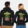 Grouchy Letters-Unisex-Zip-Up-Sweatshirt-Nemons