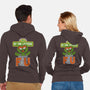 Grouchy Letters-Unisex-Zip-Up-Sweatshirt-Nemons