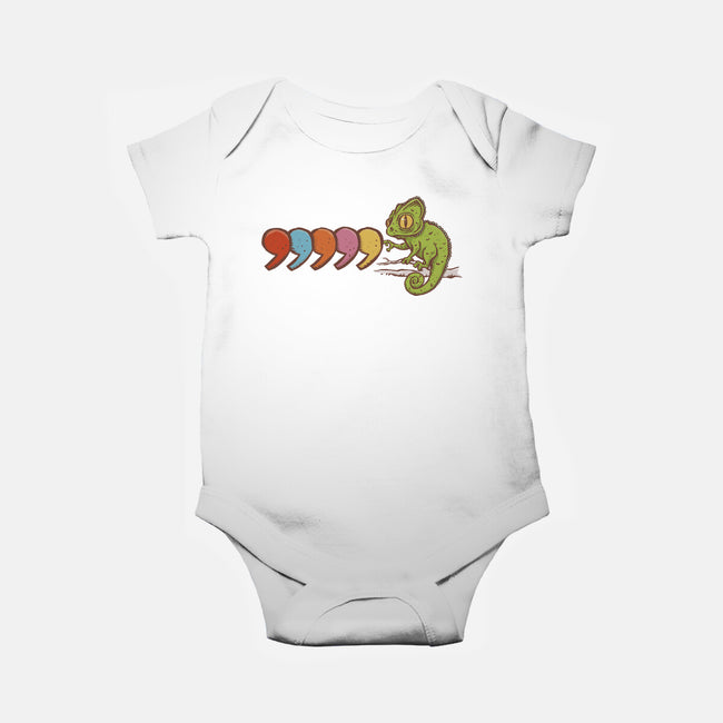 Comma Chameleon-Baby-Basic-Onesie-kg07