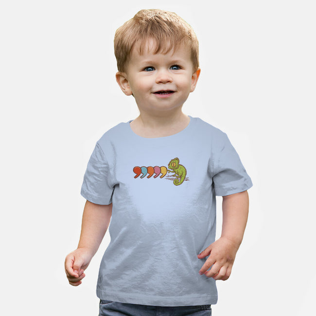 Comma Chameleon-Baby-Basic-Tee-kg07