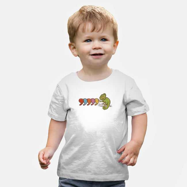 Comma Chameleon-Baby-Basic-Tee-kg07