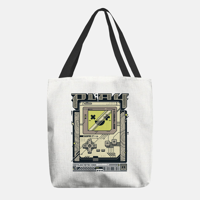 Play Retro Vibes-None-Basic Tote-Bag-StudioM6