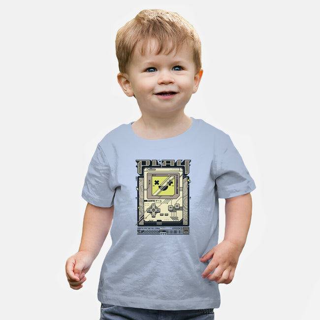 Play Retro Vibes-Baby-Basic-Tee-StudioM6