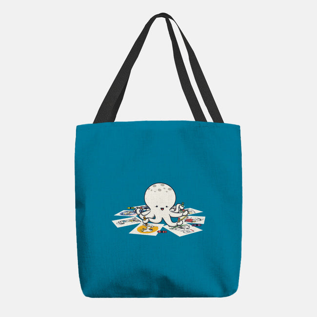 Octodextrous-None-Basic Tote-Bag-Xentee