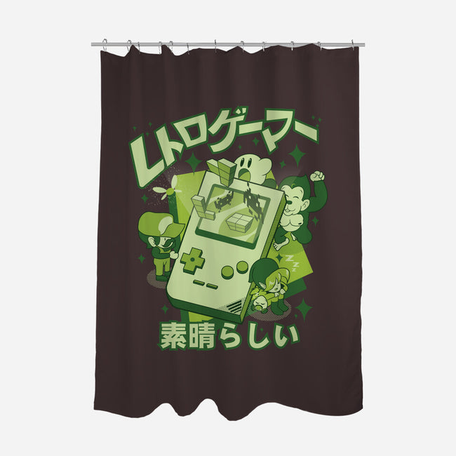 Retro Gamers Are Awesome-None-Polyester-Shower Curtain-Kladenko