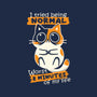 Normal To Worst-Womens-Fitted-Tee-Xentee