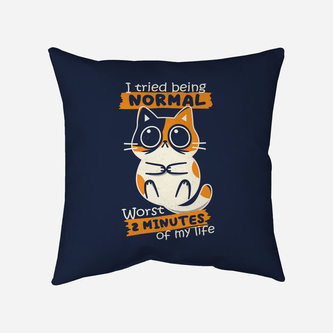 Normal To Worst-None-Removable Cover-Throw Pillow-Xentee