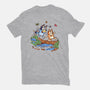 Walking Down The Stream-Mens-Heavyweight-Tee-Xentee