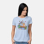 Walking Down The Stream-Womens-Basic-Tee-Xentee