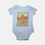 Egypt Mummy Ramen Pyramids-Baby-Basic-Onesie-tobefonseca