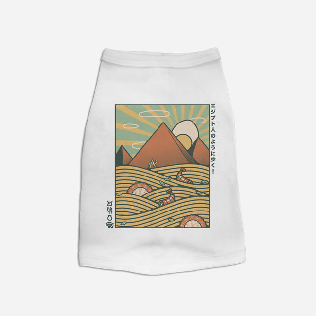 Egypt Mummy Ramen Pyramids-Cat-Basic-Pet Tank-tobefonseca