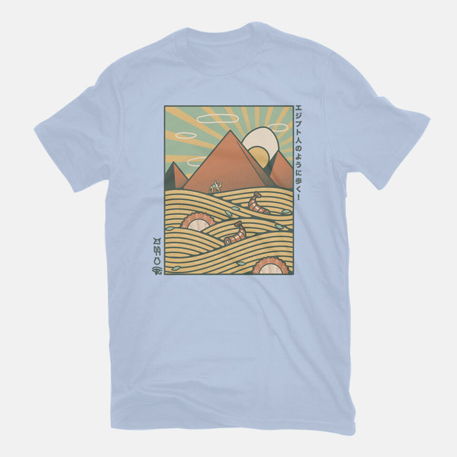 Egypt Mummy Ramen Pyramids-Unisex-Basic-Tee-tobefonseca