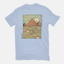 Egypt Mummy Ramen Pyramids-Womens-Fitted-Tee-tobefonseca