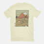 Egypt Mummy Ramen Pyramids-Mens-Basic-Tee-tobefonseca