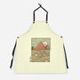 Egypt Mummy Ramen Pyramids-Unisex-Kitchen-Apron-tobefonseca