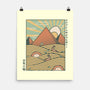 Egypt Mummy Ramen Pyramids-None-Matte-Poster-tobefonseca