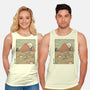 Egypt Mummy Ramen Pyramids-Unisex-Basic-Tank-tobefonseca