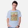 Egypt Mummy Ramen Pyramids-Mens-Basic-Tee-tobefonseca