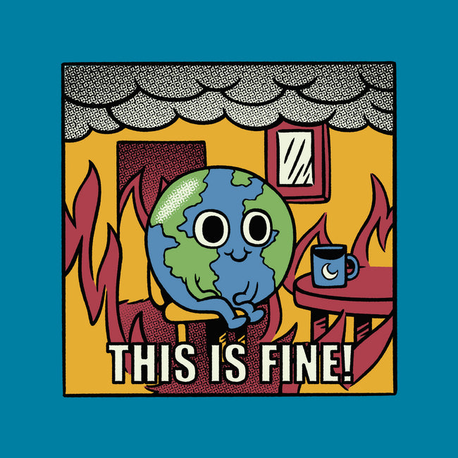 Earth It's Fine Room On Fire-Mens-Premium-Tee-tobefonseca