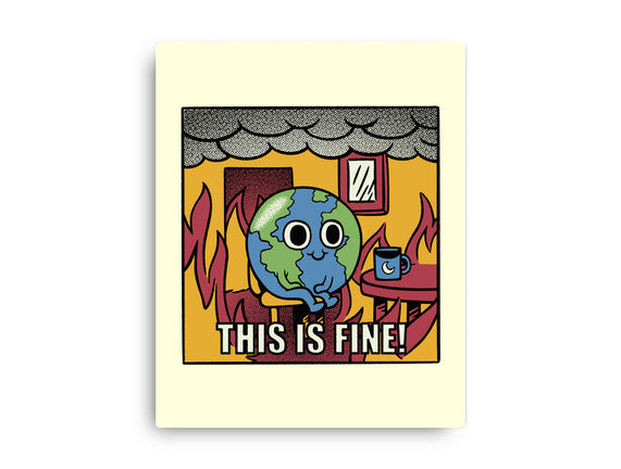 Earth It's Fine Room On Fire