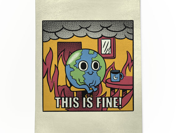 Earth It's Fine Room On Fire