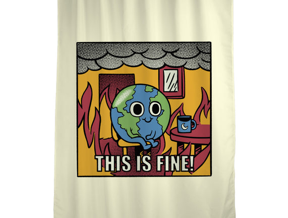 Earth It's Fine Room On Fire