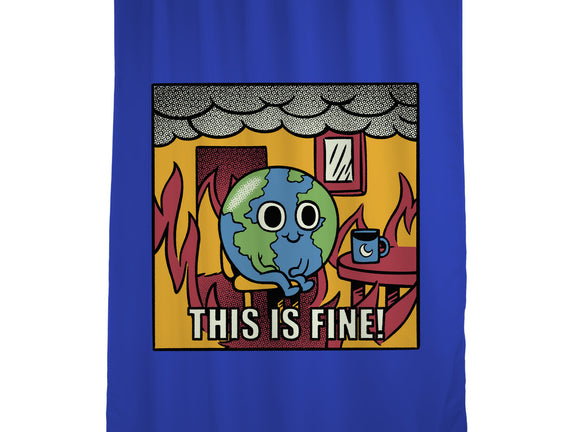 Earth It's Fine Room On Fire