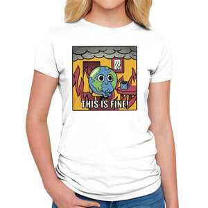 Earth It's Fine Room On Fire