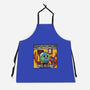 Earth It's Fine Room On Fire-Unisex-Kitchen-Apron-tobefonseca