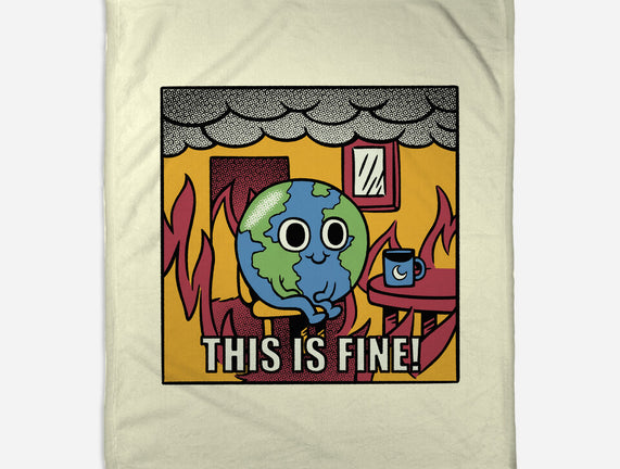 Earth It's Fine Room On Fire