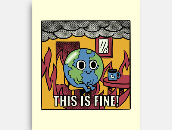 Earth It's Fine Room On Fire