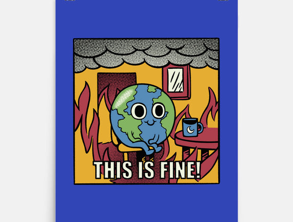 Earth It's Fine Room On Fire