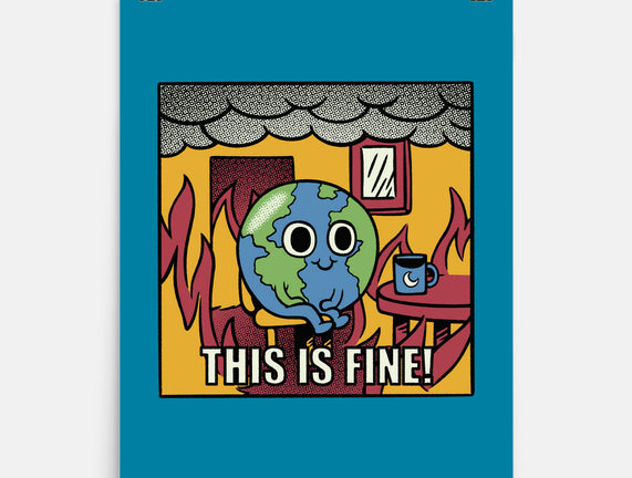 Earth It's Fine Room On Fire