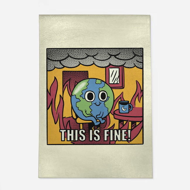 Earth It's Fine Room On Fire-None-Indoor-Rug-tobefonseca