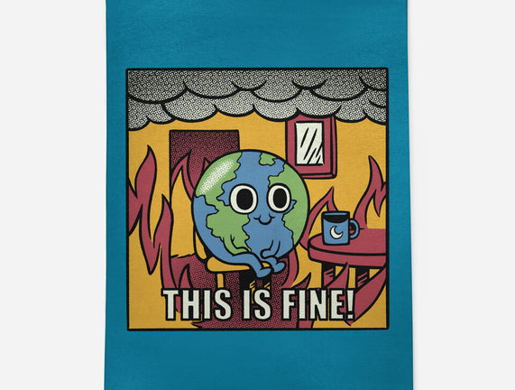 Earth It's Fine Room On Fire