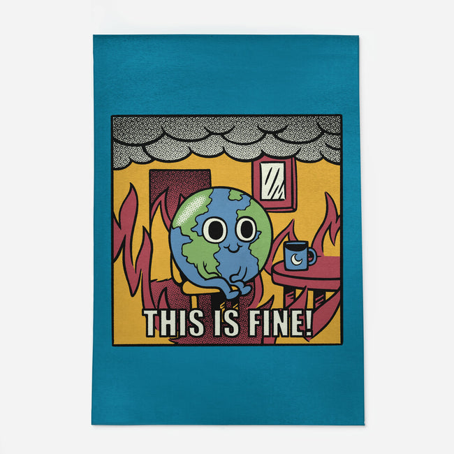 Earth It's Fine Room On Fire-None-Indoor-Rug-tobefonseca