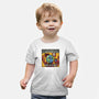 Earth It's Fine Room On Fire-Baby-Basic-Tee-tobefonseca