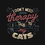 I Talk To My Cats-None-Beach-Towel-tobefonseca