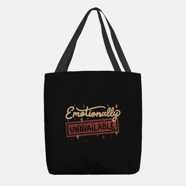 Emotionally Unavailable-None-Basic Tote-Bag-tobefonseca