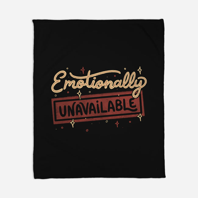 Emotionally Unavailable-None-Fleece-Blanket-tobefonseca