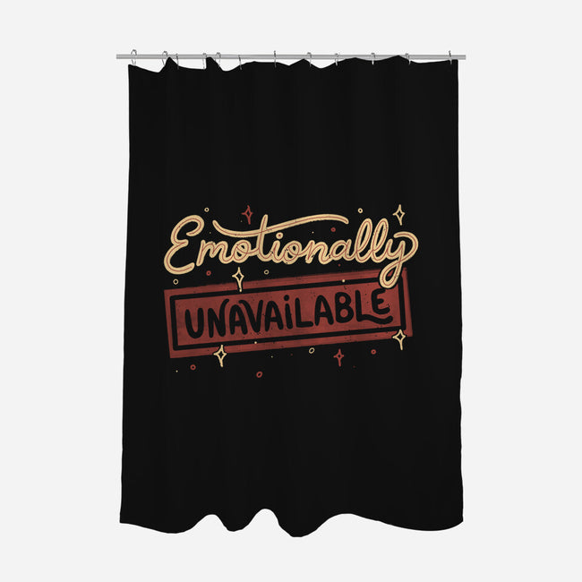 Emotionally Unavailable-None-Polyester-Shower Curtain-tobefonseca