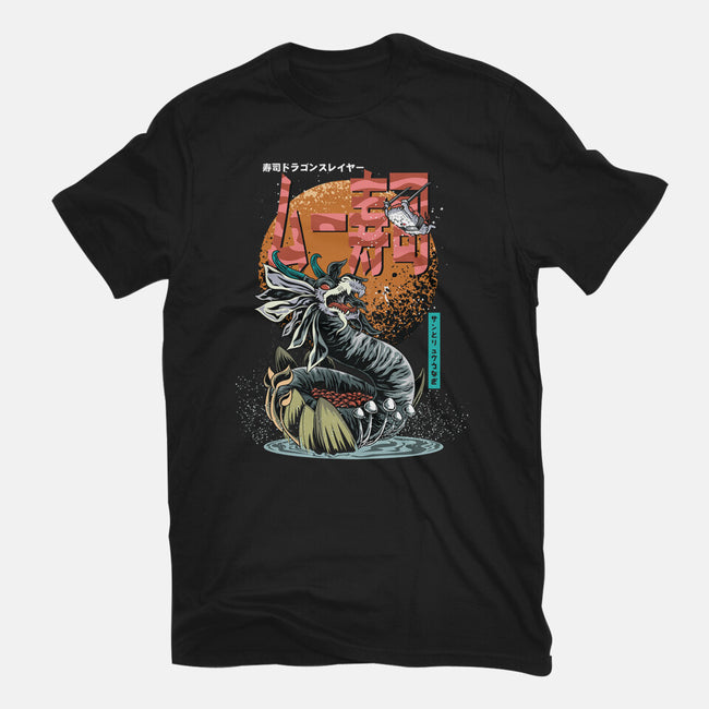 Dragon Sushi Slayer-Unisex-Basic-Tee-Kladenko