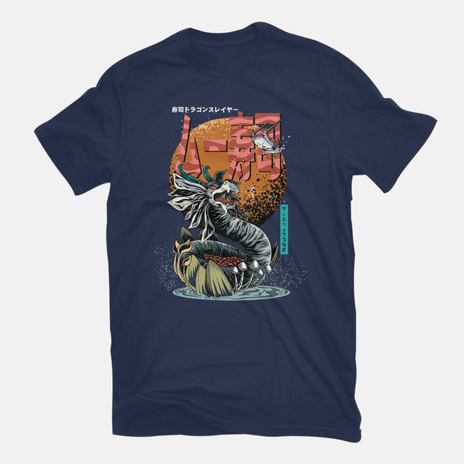 Dragon Sushi Slayer-Unisex-Basic-Tee-Kladenko