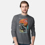 Dragon Sushi Slayer-Mens-Long Sleeved-Tee-Kladenko