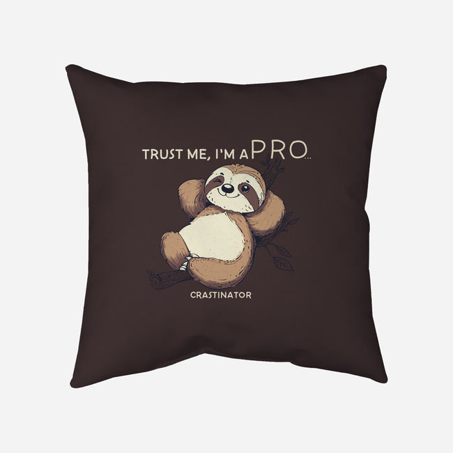 I'm A Pro-None-Removable Cover-Throw Pillow-sebasebi