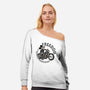 Freedom MC-Womens-Off Shoulder-Sweatshirt-Hafaell